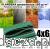 Plandeka HDPE 4x6 160g - niezawodna osłona przez cały rok