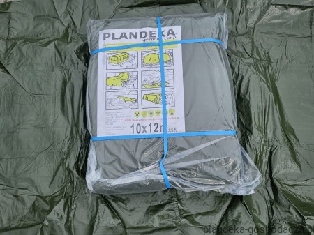 Plandeka HDPE 160g UV na bele siana