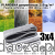 Plandeka 3x4 HDPE 210g Silver