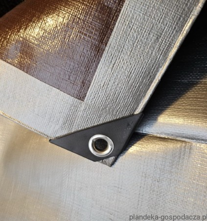 Plandeka 15x20 210g Silver_Brown widok 9